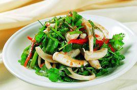 涼拌魷魚須 涼拌魷魚須