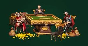 NPC土豪金麻將桌