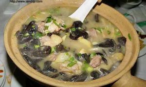 百靈菇燉雞湯 百靈菇燉雞湯