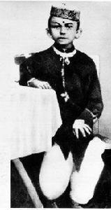 1876年7歲的甘地