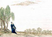 《曲江&middot;朝回日日典春衣》詩意畫