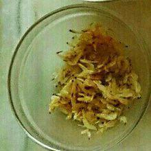 娃娃菜肉末蝦皮薄餅