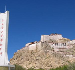 （圖）江孜宗山抗英遺址