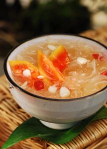 枸杞木瓜銀耳湯 枸杞木瓜銀耳湯