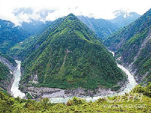 雅魯藏布江大拐彎地區