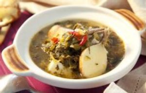 鹹菜豆腐煲 鹹菜豆腐煲