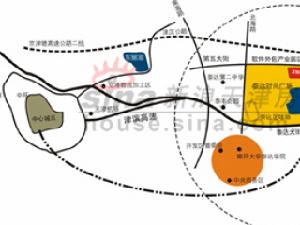 萬科金域藍灣二期位置圖