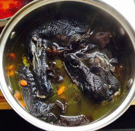 黑木耳燉烏雞 黑木耳燉烏雞