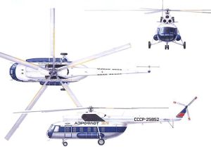 蘇聯米-8直升機