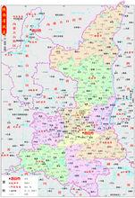 合陽縣行政區劃圖