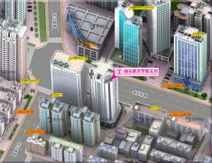 汕頭曙光醫院地圖