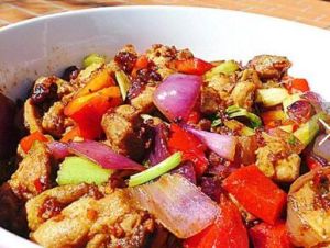 辣燒雞腿 辣燒雞腿