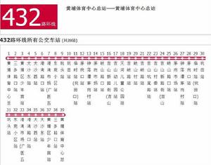 廣州公交432路環線 廣州公交432路環線