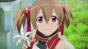 西莉卡手裡拿的是能救活畢娜的靈魂之花