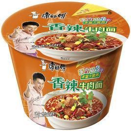 康師傅香辣牛肉麵 康師傅香辣牛肉麵