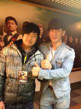 張海洋與圈中明星合影