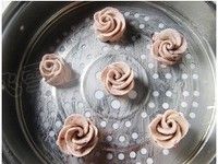 白玫瑰花捲 白玫瑰花捲