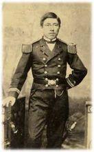 1884年美國留學公使館付武官時的齋藤