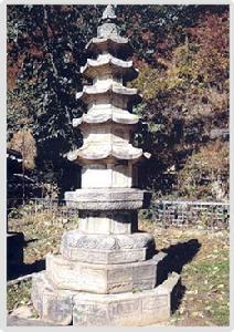 水鍾寺五層石塔 