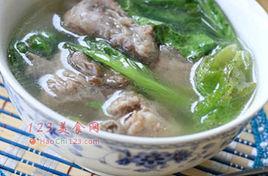 排骨生菜湯 排骨生菜湯