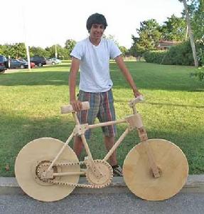 全木質腳踏車 全木質腳踏車