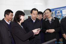 陸昊省長視察電子工程學院