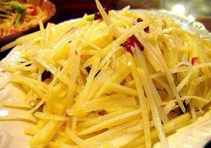 醋烹土豆絲 醋烹土豆絲