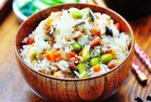 蔥油臘腸菜飯 蔥油臘腸菜飯