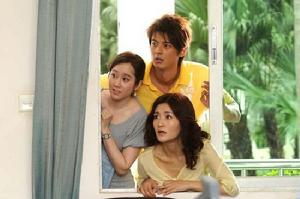 （圖）許慧欣謝娜郭品超三人“同居”