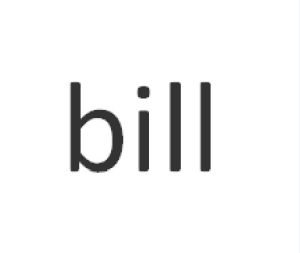 BILL[英文單詞]