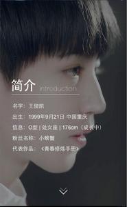 圖冊一：明星H5 設計稿部分