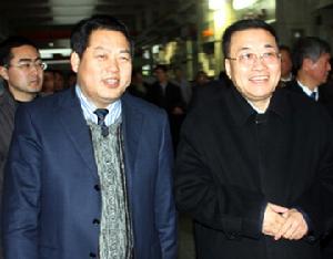 省委書記王金山來合肥三洋考察調研