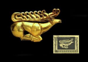 斯基泰豬形銅佩飾