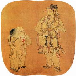 雜技戲孩圖 雜技戲孩圖