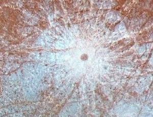 （圖）Pwyll: 歐羅巴衛星(木衛二)上的冰隕石坑 