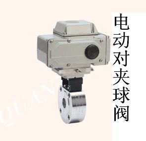 （圖）電動對夾球閥