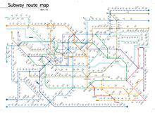 首爾-首都圈電鐵運行圖