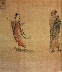 天女獻花圖 天女獻花圖