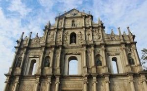 澳門大三巴牌坊 澳門大三巴牌坊