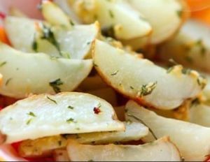 奶油蒜香烤土豆 奶油蒜香烤土豆