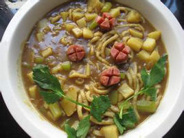 越南檸檬咖喱虹鱒魚面 越南檸檬咖喱虹鱒魚面