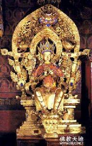 強巴佛鎏金銅像 強巴佛鎏金銅像