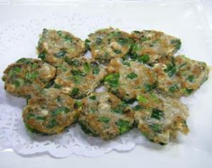 鮮肉韭黃煎餡餅 鮮肉韭黃煎餡餅