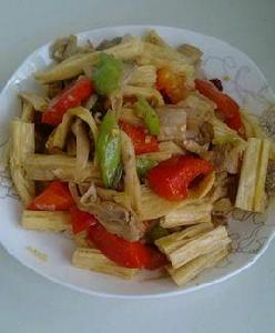 紅椒腐竹 紅椒腐竹