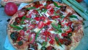 美式肉腸比薩餅