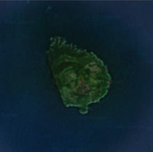 斜陽島衛星圖片