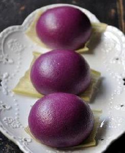紫薯牛奶饅頭