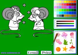 老鼠塗鴉 老鼠塗鴉