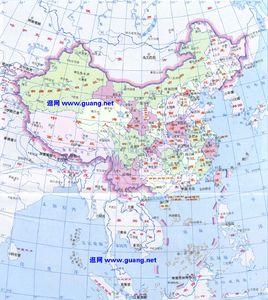 2014年中國版圖