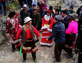 藏族婚宴十八說